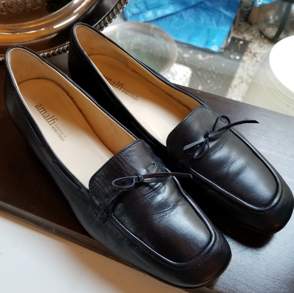 Amalfi Shoes - 📉Amalfi Navy Blue Bow Front Loafers 11M VGUC📉